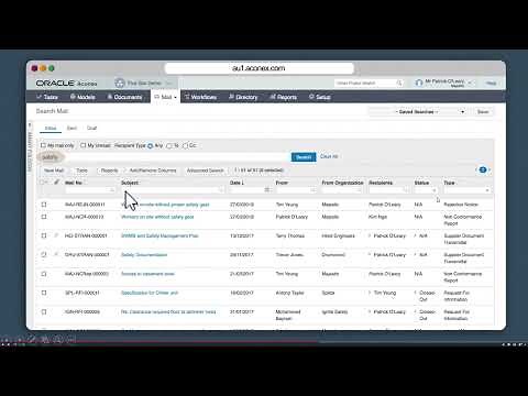 01-11 _ Aconex 11 _ Common & Advanced Search