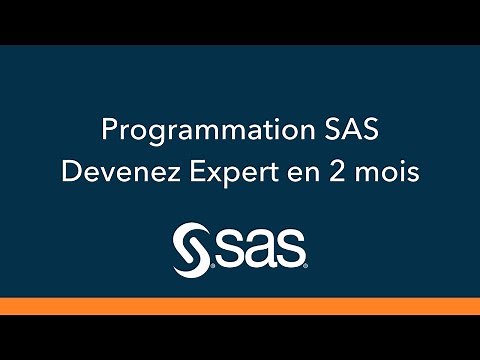 Programmation SAS - Devenez Expert en 2 mois