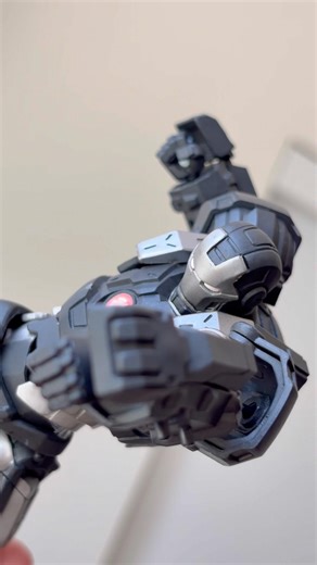Posing Revoltech “War” Machine (no accessories ✌️🥀) #actionfigures #revoltech #fyp #figures