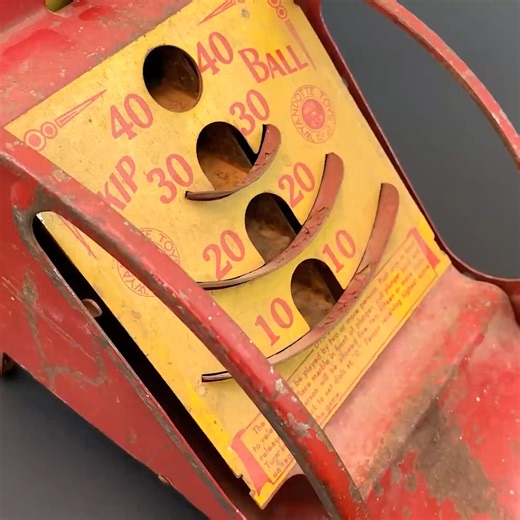 244K views · 4.3K reactions | 1940s Skee-Ball Game Restoration婢 | Rescue & Restore | Facebook