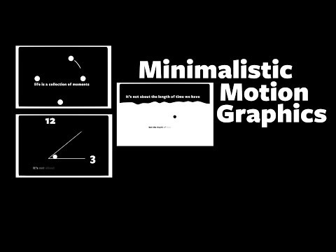 Is Minimalistic Motion Graphics the Secret to Standing Out?