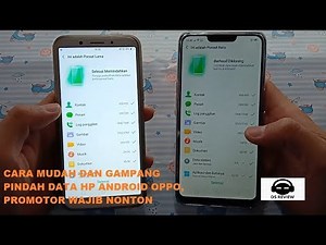 CARA MUDAH DAN GAMPANG PINDAH DATA HP ANDROID OPPO, PROMOTOR OPPO WAJIB NONTON