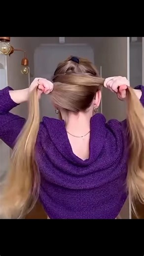 Easy 1-minute Everyday Voluminous Claw clip hair tutorial 😲#viralshort #trendingshorts