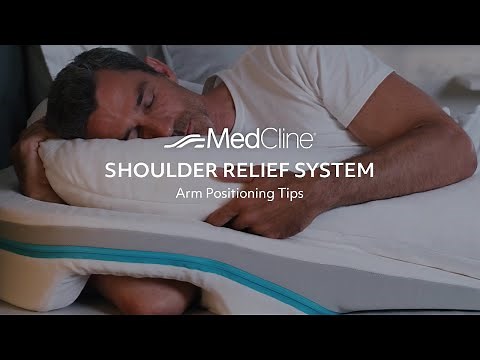Arm Positioning Tips for Better Sleep with MedCline™ Shoulder Relief