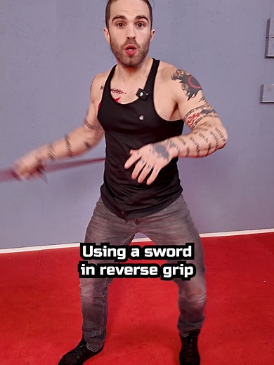 Mastering the Reverse Grip in Martial Arts with Swords
