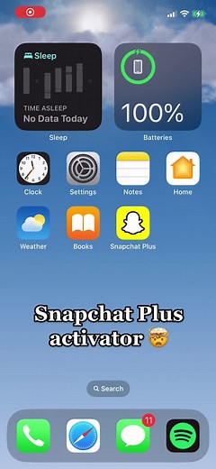 This app activates your snap plus 🫢 #snapchatplus #gaming #snapchat