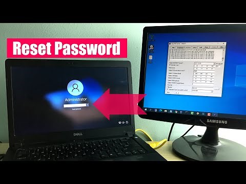 How to reset forgotten Windows password using another computer