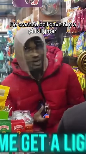 Pink Lighter Prank: A Hilarious Customer Reaction