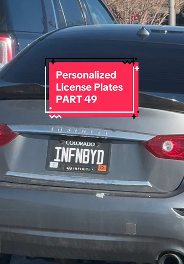 Creative Personalized License Plates in Colorado