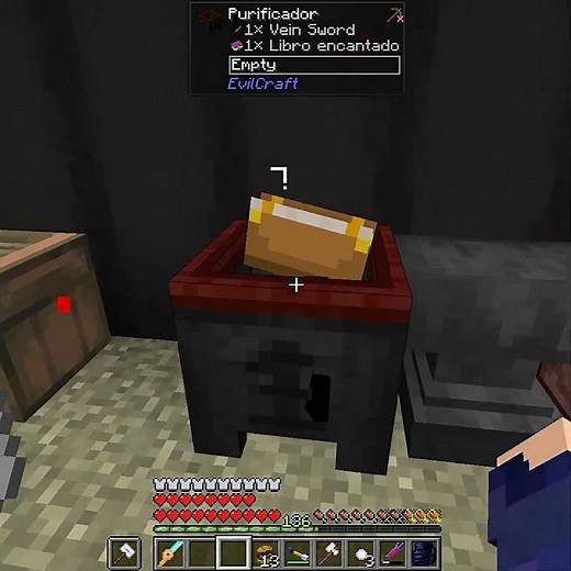 CONSEGUIR BOTIN III FÁCIL SIEMPRE #evilcraft #mods #minecraftmods