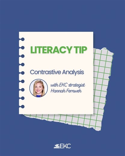 Literacy Tip: Contrastive Analysis | François Stalder