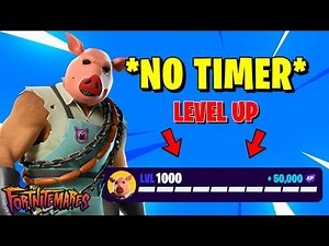 BEST *NO TIMER* Fortnite XP MAP! *EASY AFK* Map (980k in Min!) NOT PATCHED! 😱🤩
