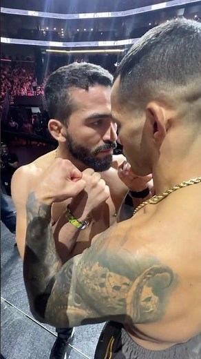 Dan Ige and Patrício Pitbull looked each other in the eye! #UFC318