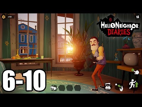 Hello Neighbor: Nicky's Diaries ACT 2 | Missions 6-10 Walkthrough (Android/iOS)