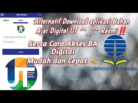 How to Download & Install the Universitas Terbuka Digital Teaching Materials App