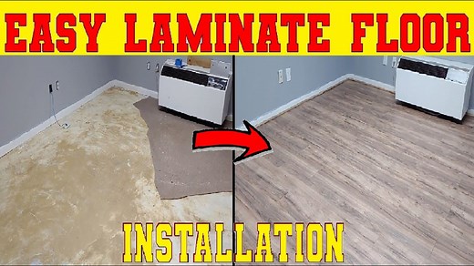 Laminate / Floating Floor Installation | How-To STEP-BY-STEP Very Detailed!