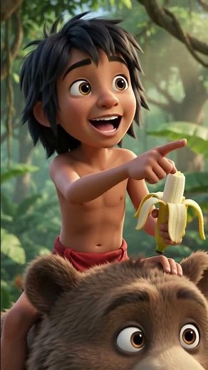 mogli मोगली #nurseryrhymes #kidsvideos #shortsfeed