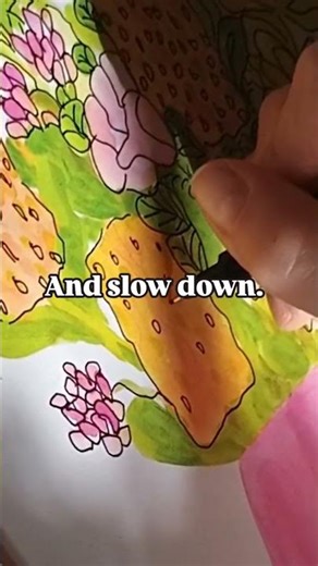 Coloring in Reverse on this chill afternoon.