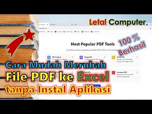 Easy Ways to Convert PDF Files to Excel without Installing an Application