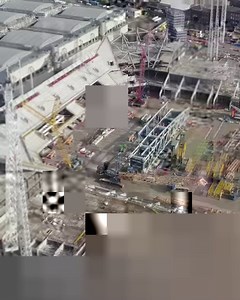 37K views · 1.4K reactions | The full height of our new stadium is now evident with the installation of supporting steelwork trestles for the roof trusses!  | Everton Football Club | Facebook