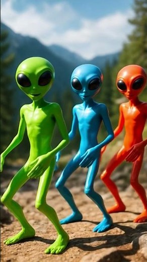 “Dancing Aliens Doing Dame Tu Cosita – Ultra Realistic 3D Animation | Viral Funny Alien Dance 2025”