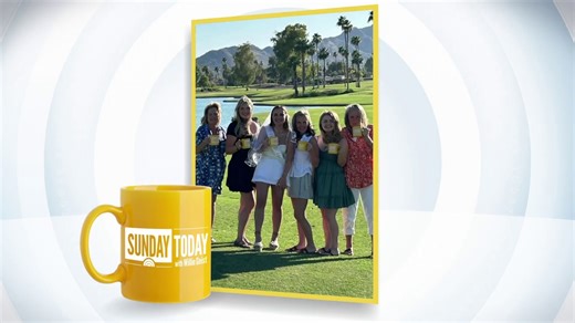 Bride-to-Be Enjoys Bachelorette Party With Sunday TODAY Mug