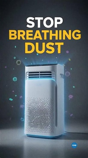 This Is Why You Need An Air Purifier 😷 #healthtips #cleanliving #dust