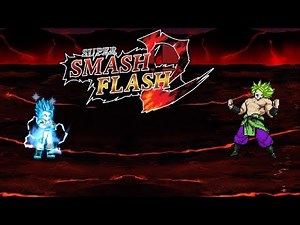 SSF2 MODS GOGETA VS BROLY (2018)