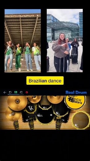 brazilian dance tiktok #realdrum #brazilianmusic