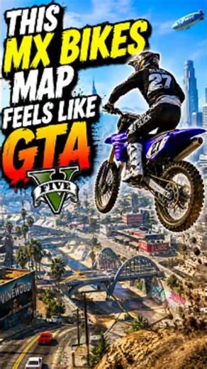This MX Bikes Map Feels Like GTA V