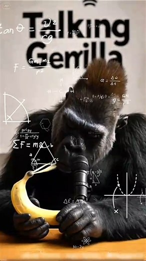 Talking Gorilla testing human intelligence #funnyreels #memes #QuizTime | Talking Gorilla