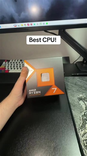 Looking for a serious upgrade for your gaming PC? 🔥 The AMD Ryzen 7 7800X3D is built for high-performance gaming, with 8 cores, 16 threads, and AMD 3D V-Cache technology. A fantastic choice for gamers building a powerful setup. 🎮💻 #AMD #Ryzen #7800X3D #PCGaming #PCBuild