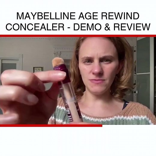 Maybelline Age Rewind Concealer - Demo & Review
