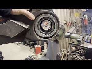 Wheel Loader Quick Coupler Bushing Repair