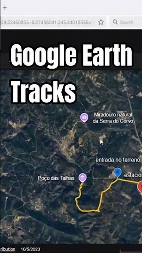 Make YOUR OWN OffRoad tracks easy with Google Earth