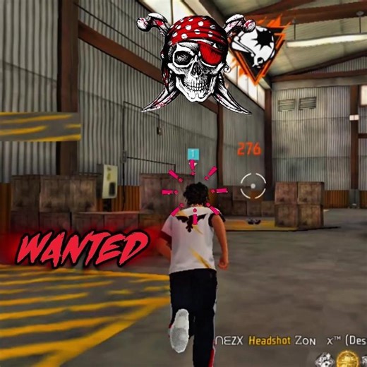 WANTED..😈#viral#gaming#freefire#shorts#youtubeshorts#gamingshorts