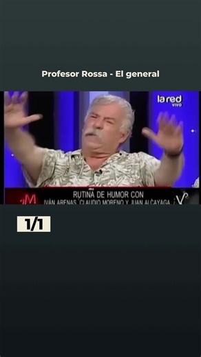 Profesor Rossa y su humor negro chileno