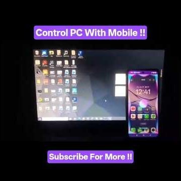 🤯 Control PC with Mobile #jarvis #aiassistant
