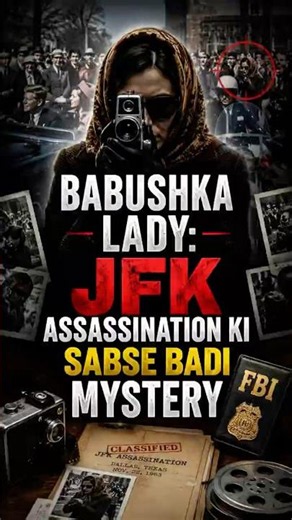 Babushka Lady: JFK Assassination Ki Sabse Badi Mystery😱 #shorts
