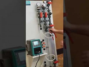 Back pressure pressure relief valve set up