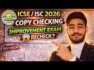 ICSE/ISC 2026 😱 Copy Checking + Recheck or Improvement Exam? Full Truth #ICSE #ISC #icseresults