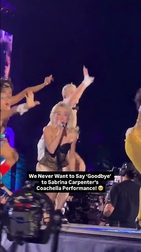 Sabrina Carpenter - Goodbye | Coachella 2026 (Weekend 1)
