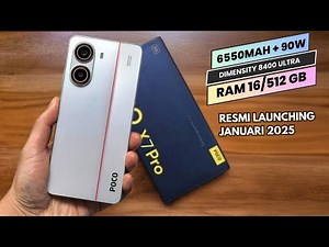 HP TERBARU 2025 !! POCO X7 PRO 5G RESMI MASUK INDONESIA - UPGRADE SIGNIFIKAN HARGA TETAP TERJANGKAU