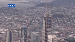 Last beam placed at San Francisco's 61-story Salesforce Tower