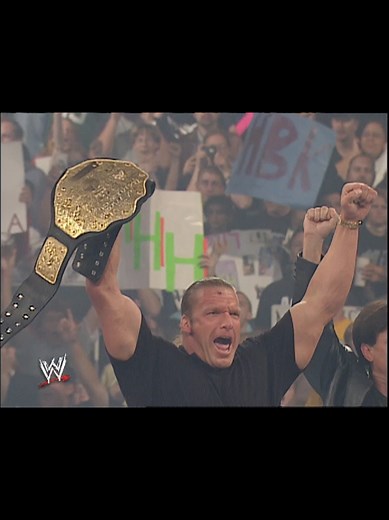 World Heavyweight Championship Return: Triple H Awarded Title (Sept 2, 2002)