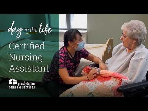 Day in the Life of a Certified Nursing Assistant (CNA) at Presbyterian Homes & Services