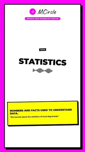 Learn English: What is Statistics? | Vocabulary Shorts