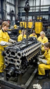 Heavy-Duty Engine Overhauling Works 👩🏻‍🔧 #overhaul #mechanic #fblifestyle #machinery #reels #foryou #viralreels #engine | Engine Xpress