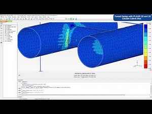 "Tunnel design with PLAXIS 2D and 3D" course