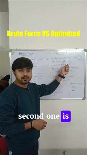 Brute Force VS Optimized 🤯